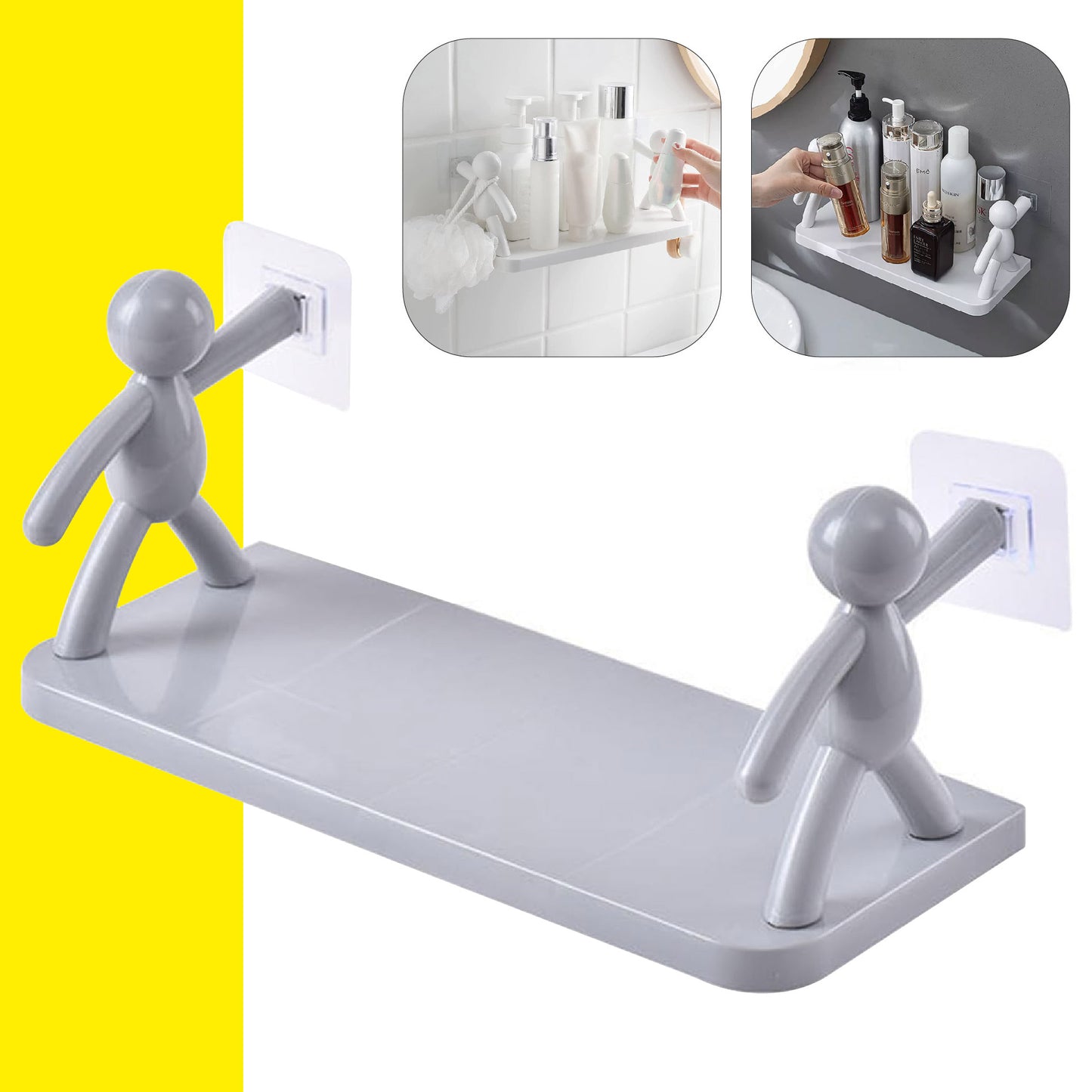 SOPORTE MULTIUSOS X2 - GRIS
