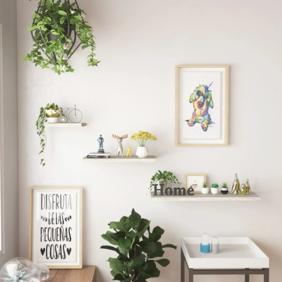 Kit X3 Repisas Flotantes Minimalista Modernas