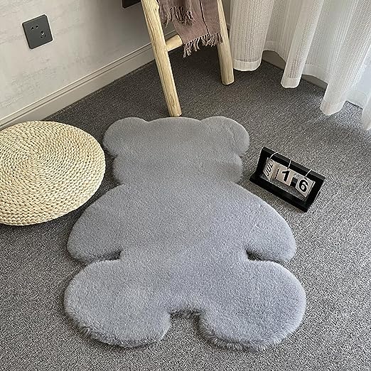 TAPETE ESPONJOSO SUAVE EN FORMA DE OSO