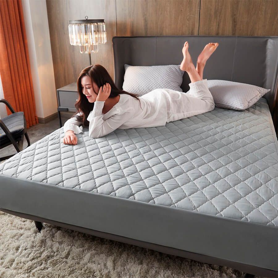Protector de Cholchon ComfortLock™ + Fundas de Almohadas