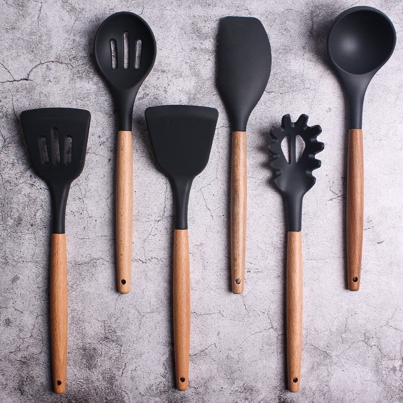 Kit Completo de Utensilios de Cocina de Silicona