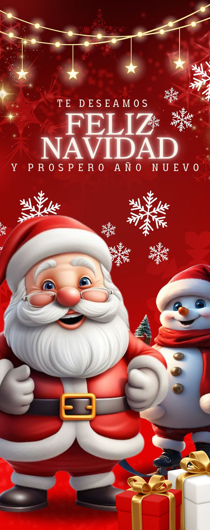 Funda navidad puerta