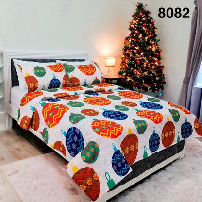 Edredón Navidad Cama Doble 140x190cm