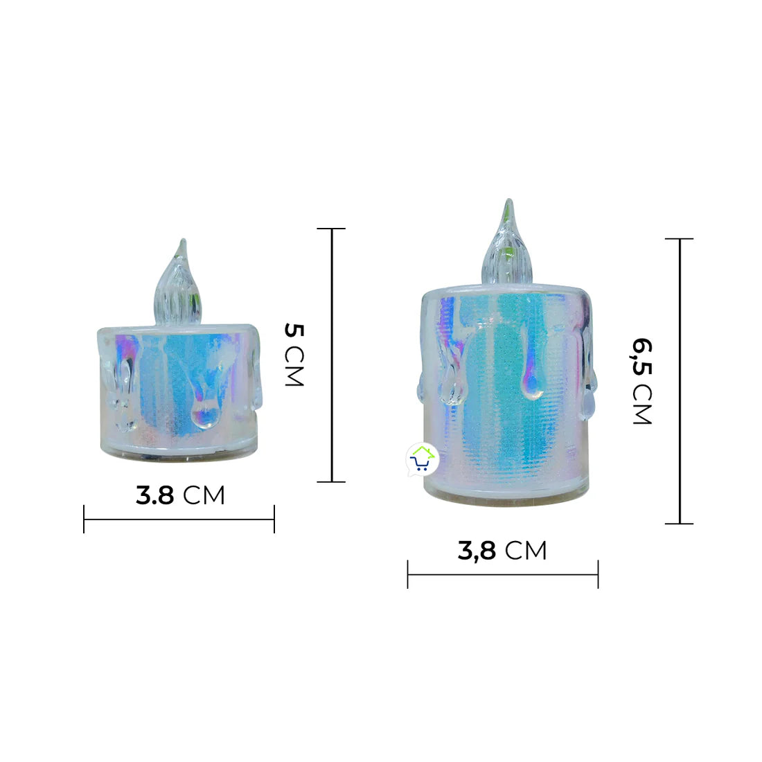 Velas LED X24 Unidades