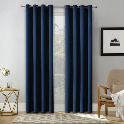 Cortinas BlackOut - 2 Paneles con Argolla