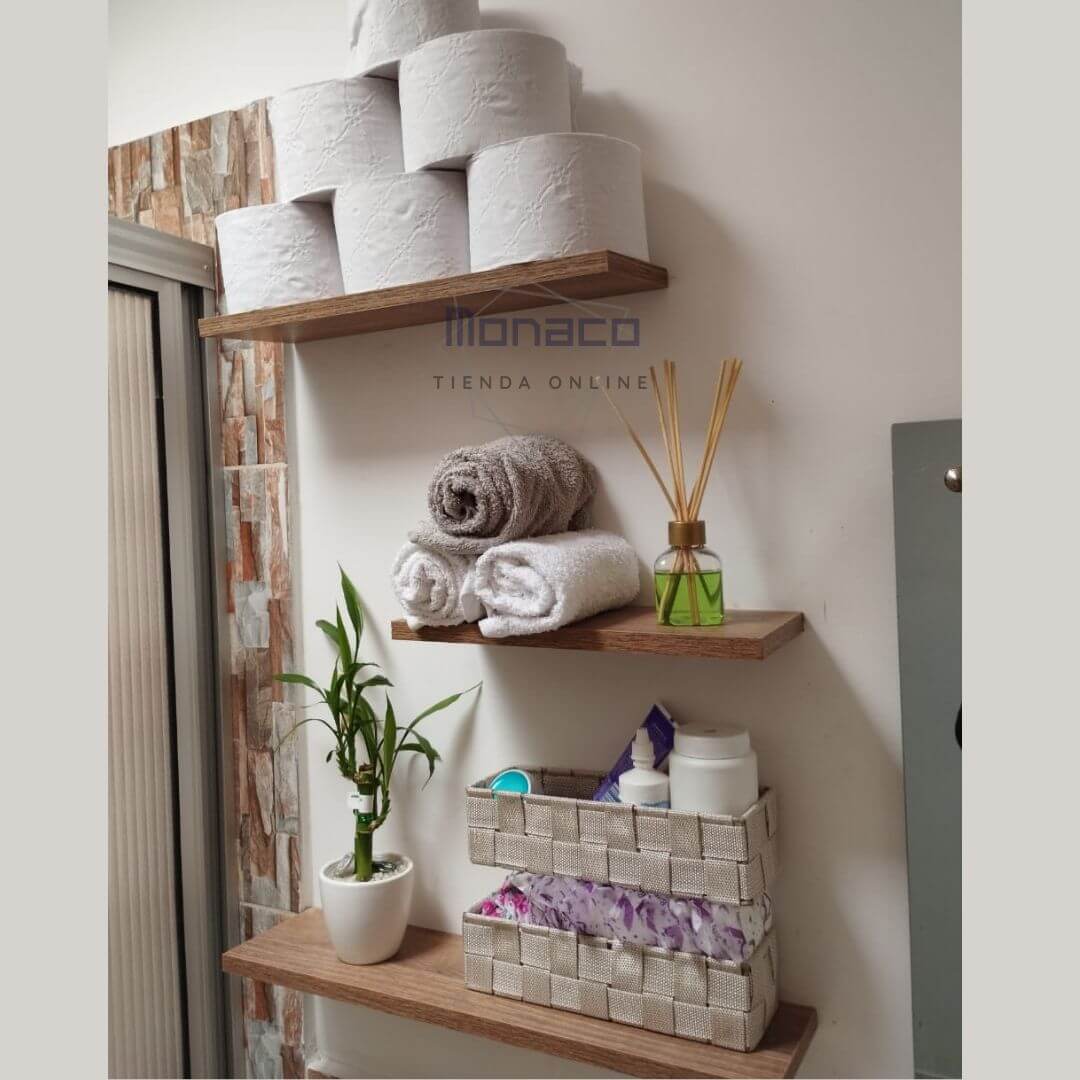 Kit X3 Repisas Flotantes Minimalista Modernas