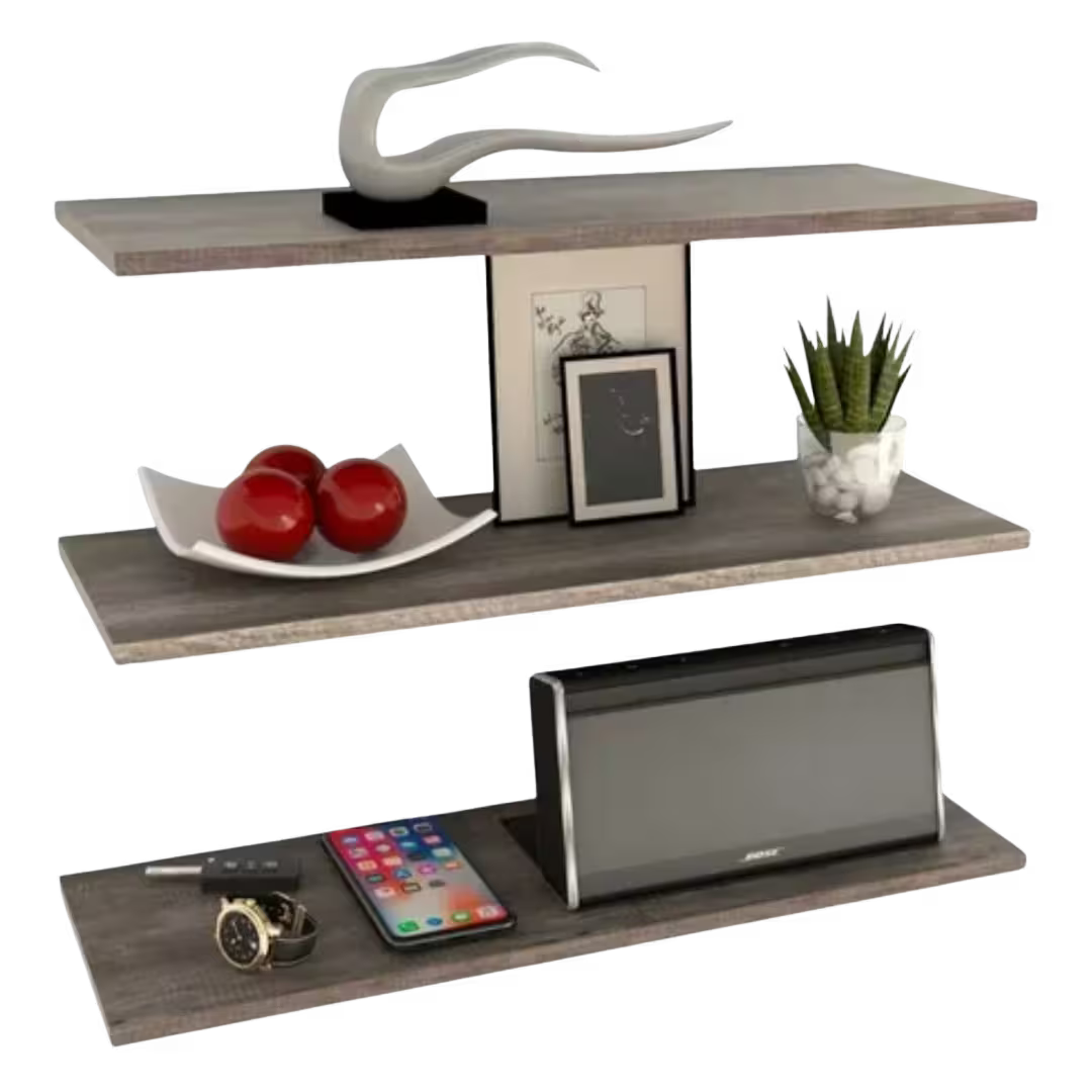 Set de 3 Repisas Flotantes Modernas de 50cm