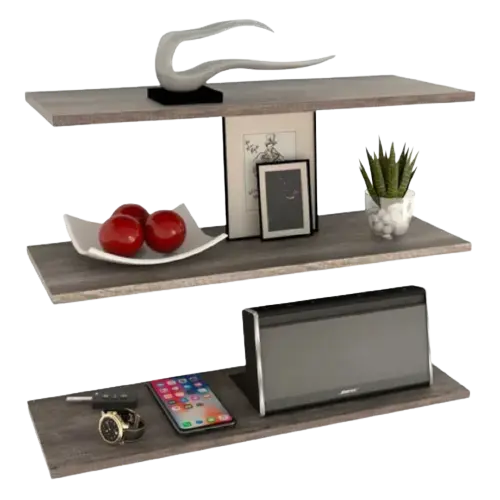 Set X3 Repisas Flotantes De 50cm