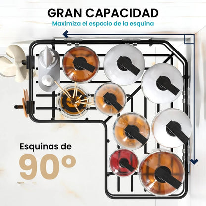 Organizador Esquinero De Baño X5 Piezas