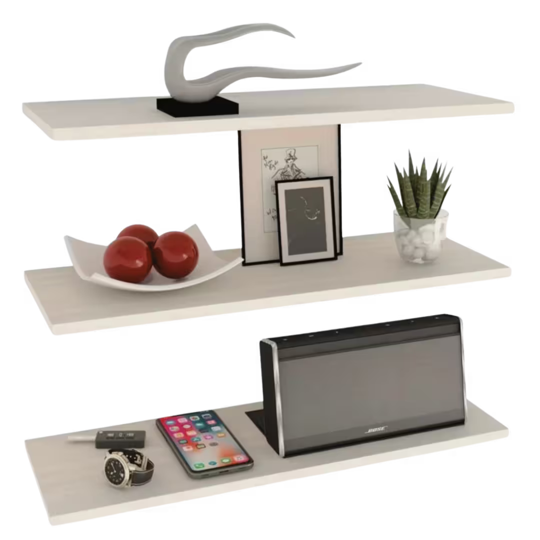 Set de 3 Repisas Flotantes Modernas de 50cm