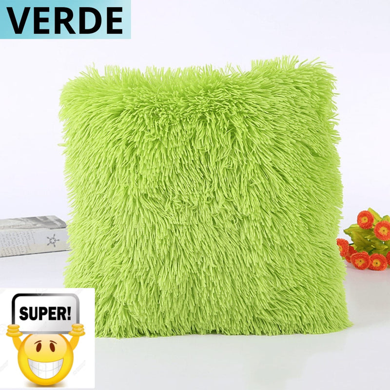 Oferta 2 Cojínes Decorativos 50cm x 50cm Peludos ¡Envio Gratis!