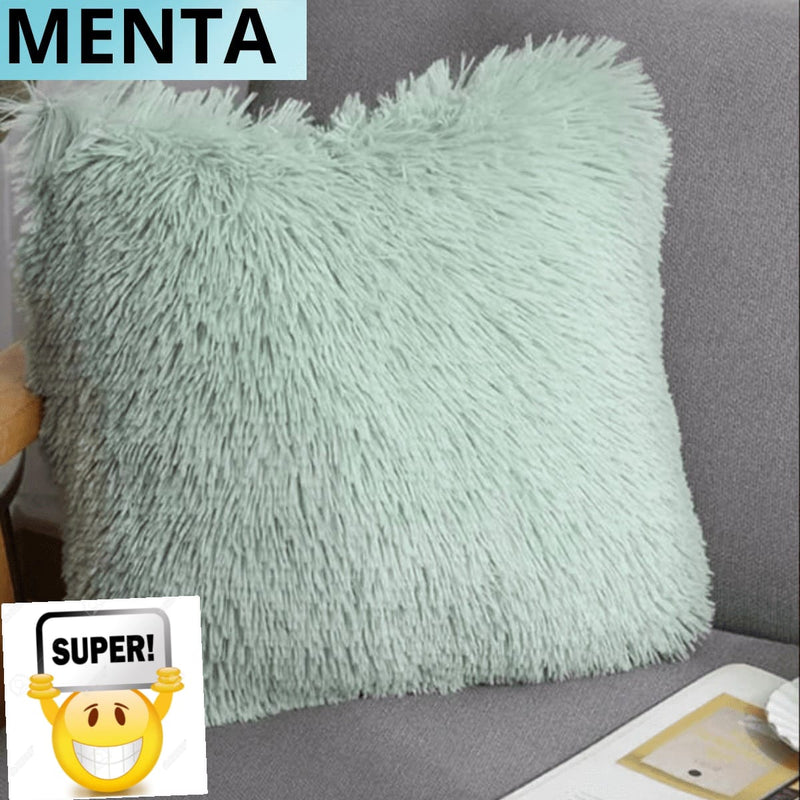 Oferta 2 Cojínes Decorativos 50cm x 50cm Peludos ¡Envio Gratis!