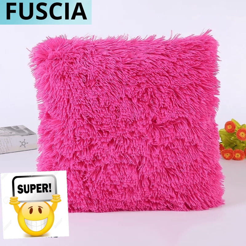 Oferta 2 Cojínes Decorativos 50cm x 50cm Peludos ¡Envio Gratis!